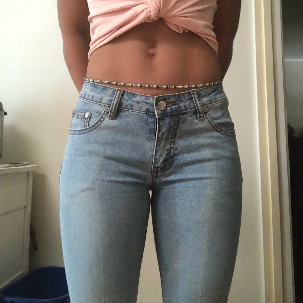 Light Wash Cropped Jeans